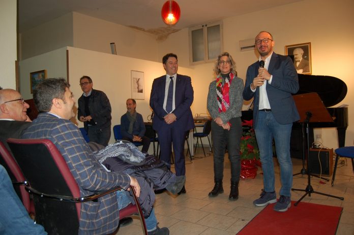 Ribera Incontro Faraone con autorità al Toscanini