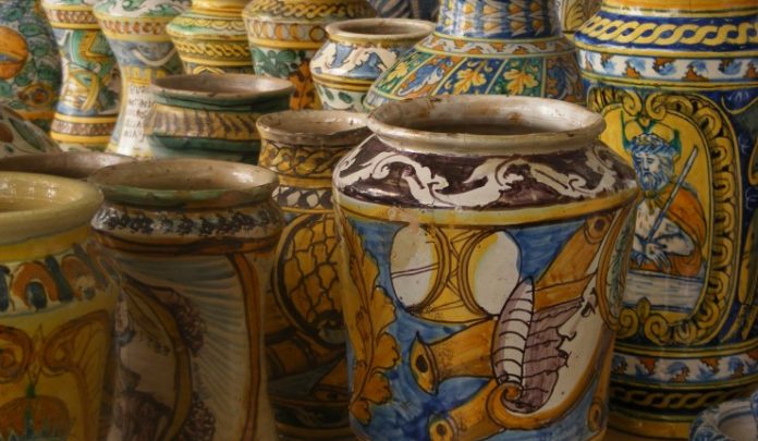 ALBARELLI della ceramica di Burgio