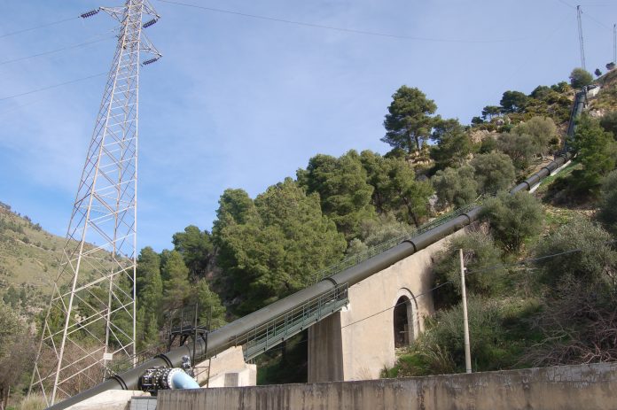 centrale elettrica Burgio