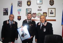 Ribera: Il nuovo comandante della tenenza dei carabinieri in visita alla locale sezionecdell’ ANC