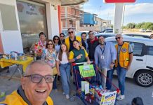 Ribera: Successo per la raccolta alimentare di Lions e Leo Club a favore del Cav “San Francesco”.